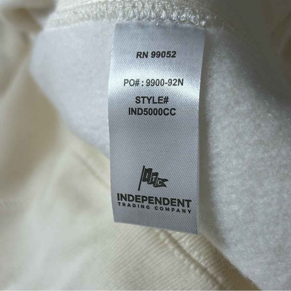 Adele Sweatshirt Women's Cream Hello It's Me Embroidered Concert Size Small - Picture 5 of 8